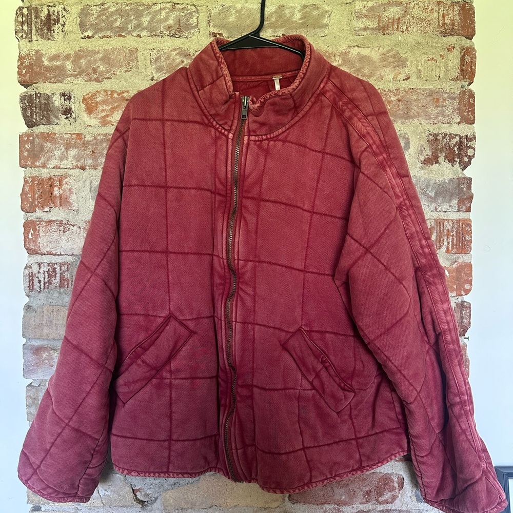 Free People quilted dolman jacket